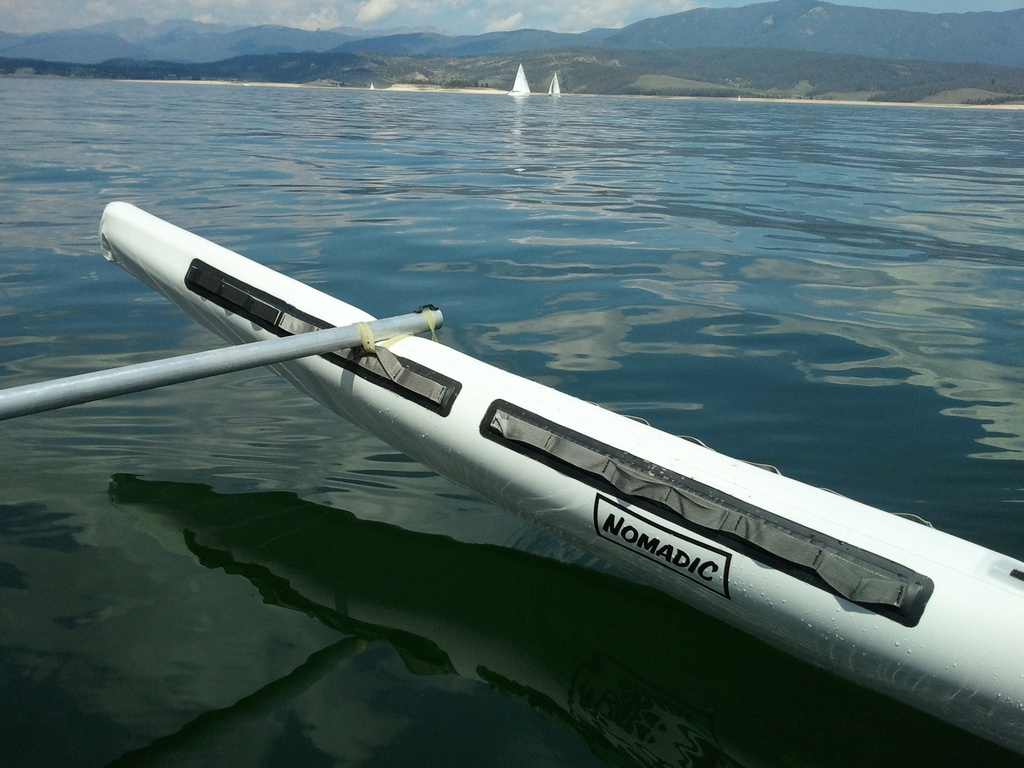 Ama/Aka View, Nomadic Express Kayak Trimaran Kit