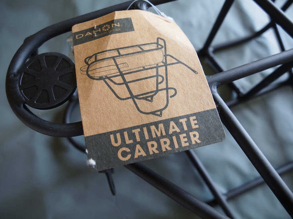 Tag View - Dahon ULTIMATE CARRIER DURABLE MULTI LEVEL Rack for most Dahon Bikes